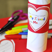 Kid-Made Valentine for School