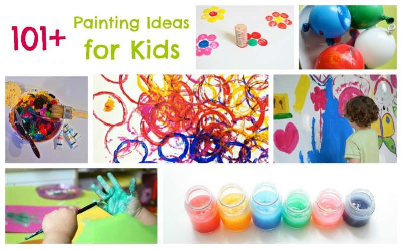 Paint-A-Thon! 101 Painting Ideas for Kids