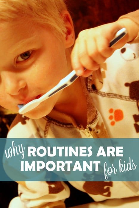 Why Routines are Important to Kids