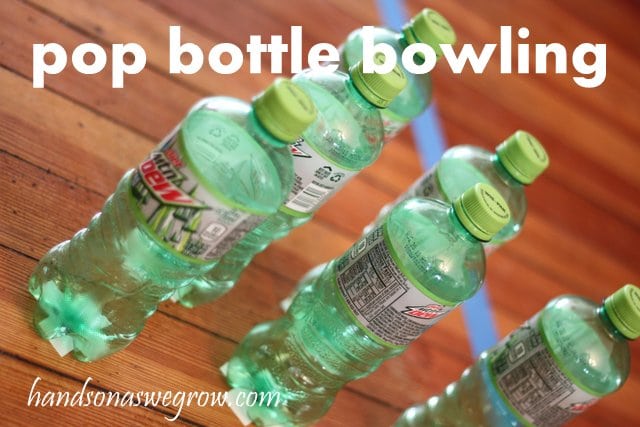Pop Bottle Bowling Activity