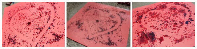 melted crayon art