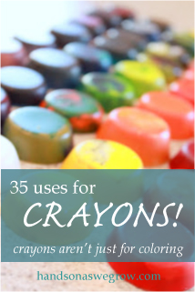 35 uses for crayons