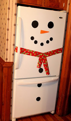 snowman on the fridge activity