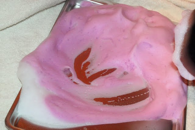 Dish Soap Foam Sensory Activity for Kids