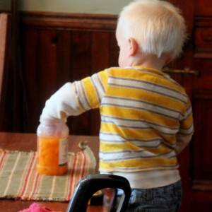 Caught in the Fruit Jar