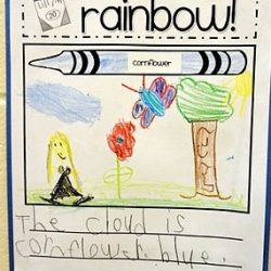 shades of colors crayons