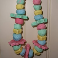 Mother's Day Homemade Candy Necklace