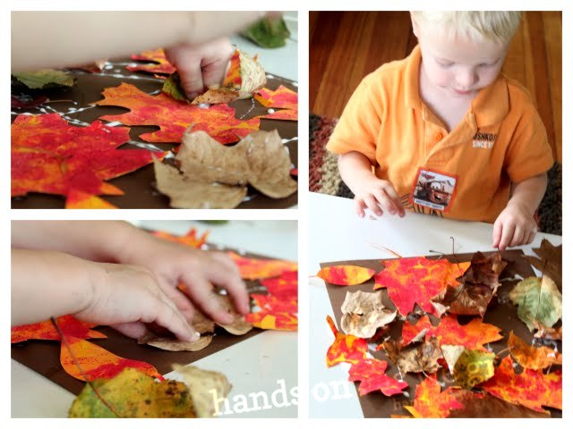 leaf collage