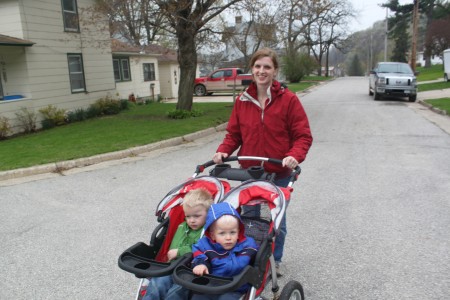 Family Challenge Get Outside in April