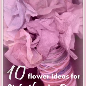 Mother's Day Flower Crafts for Kids