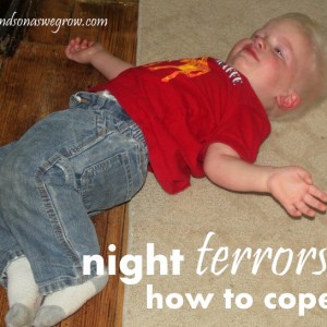 night terrors how to cope