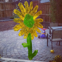 Spring Flower Window Cling Spring Flower Window Cling