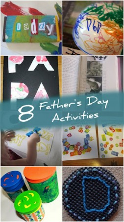 8 Father's Day Activities the Kids can make Dad