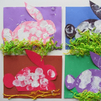 Marshmallow Bunny Spring Craft Marshmallow Bunny Spring Craft