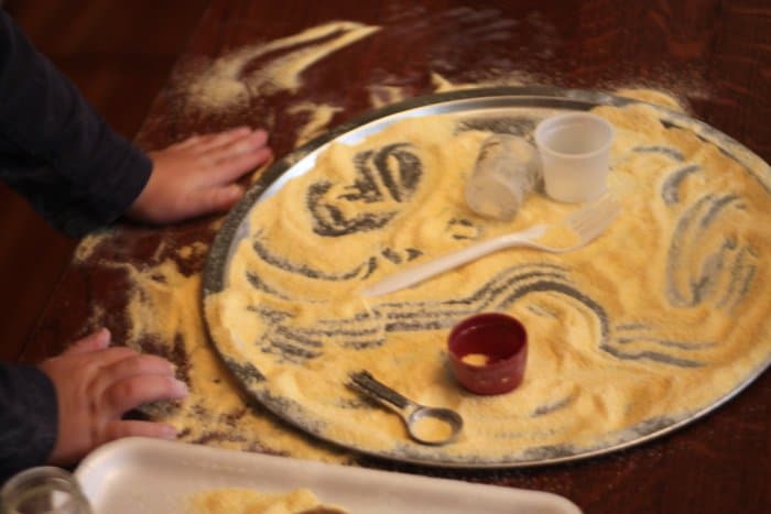 Cornmeal Sensory Activity