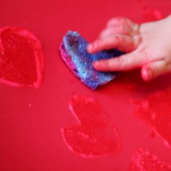 Sponge Art Painting for Toddlers