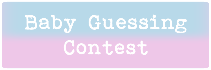 Baby Guessing Contest