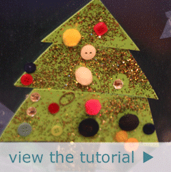 Christmas Tree Window Decorations