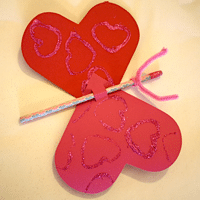Kid-Made Valentine for School