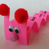 Kid-Made Valentine for School