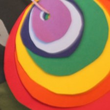 A Rainbow of Circles Necklace A Rainbow of Circles Necklace