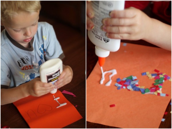 Super simple Confetti Sprinkled DIY Candy Bar Wrappers for kids to make on Father's Day