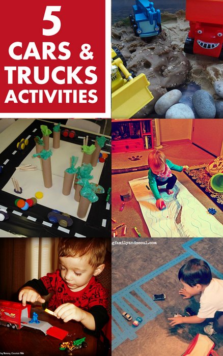 Cars and Trucks Activities