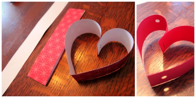 Valentine Craft for Kids: Strings of Hearts Chandelier