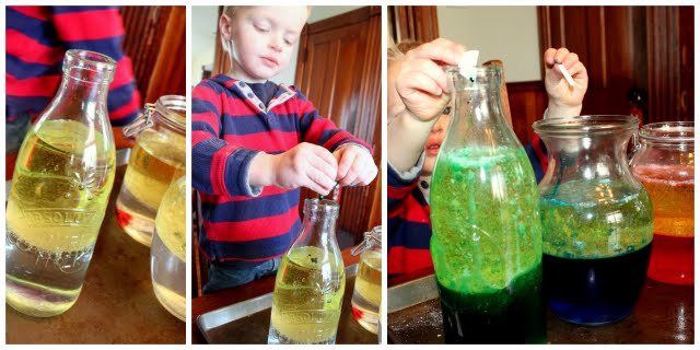 We love playing around with things that fizz and bubble!