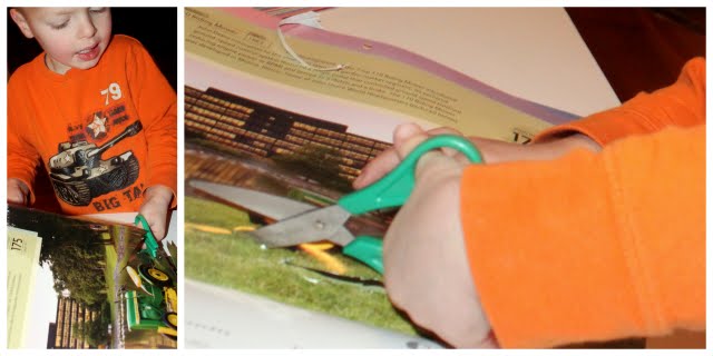 cutting scissors practice for preschoolers