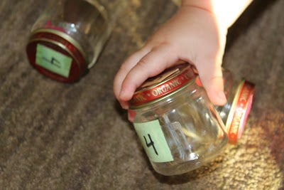 baby food jar activity