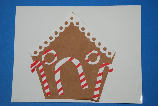 christmas card craft for preschoolers