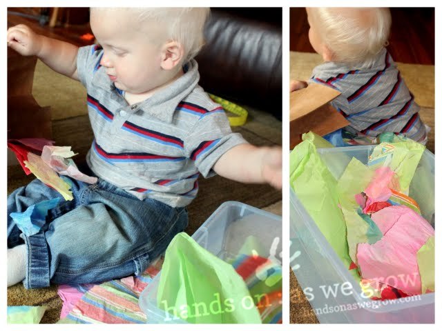 tissue paper for baby activity
