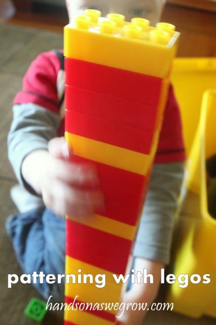 Learn patterning with Lego blocks!