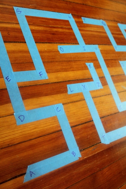 Alphabet Maze Activity for Kids to learn your ABCs