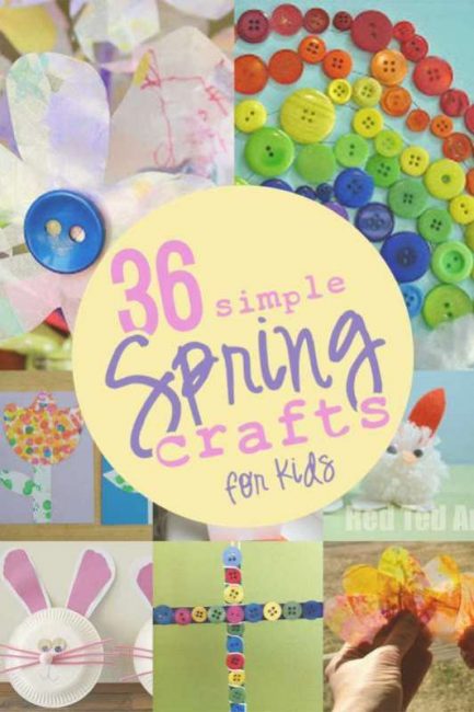 Spring crafts for kids to make