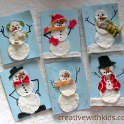 Felty Snowman Cards