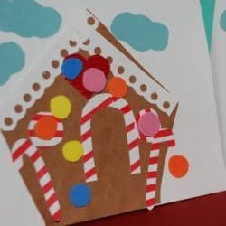 Gingerbread House Christmas Cards