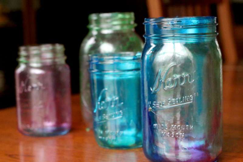 We gave our tinted mason jars to Grandma for Mother's Day! Who will you gift your colorful tint mason jars to?