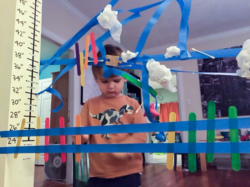 What to do when an activity is no-good - alternative ways to do the sticky spider web activity