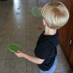 Simple Frisbee Toss