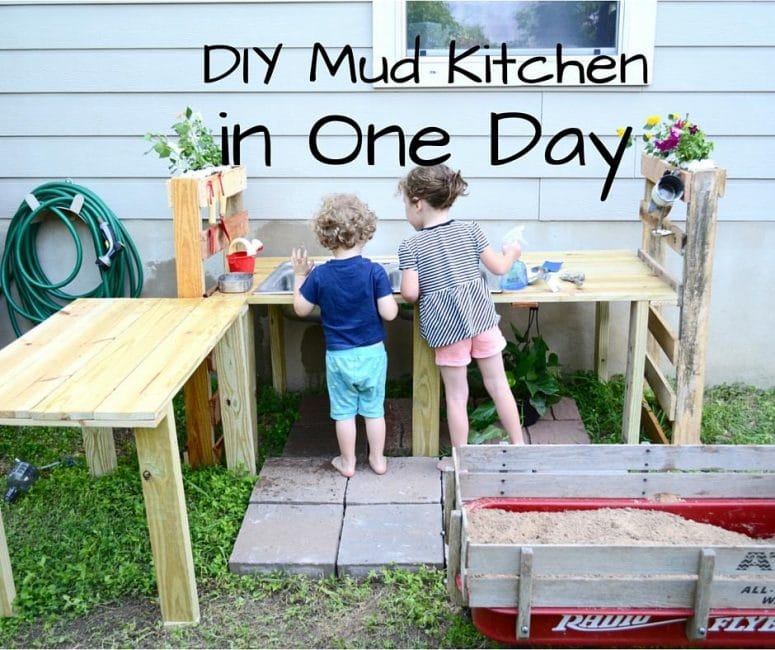 Diy Mud Kitchen In One Weekend Hands On As We Grow