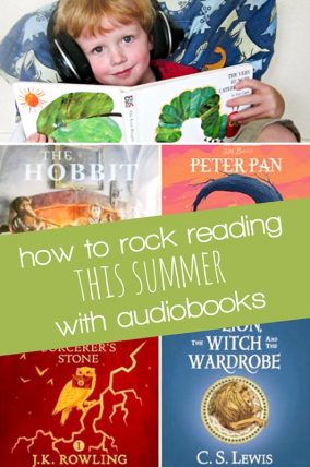 how to rock reading this summer by using audiobooks