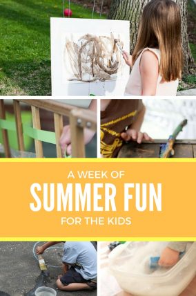 Make this week fun filled with summer activities for kids!
