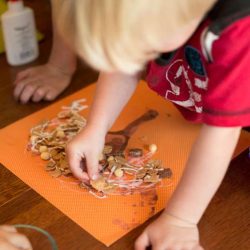 Cereal Fall Tree Craft