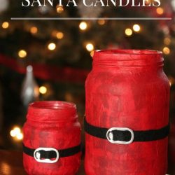 Santa Candles Kids Can Make