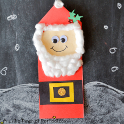 Christmas Santa Craft for Kids