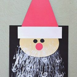 Santa Craft with Printed Beard