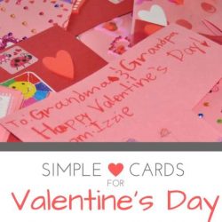 Simple Valentine's Day cards that any kid will have fun making!