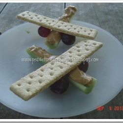 Edible Airplane Snack